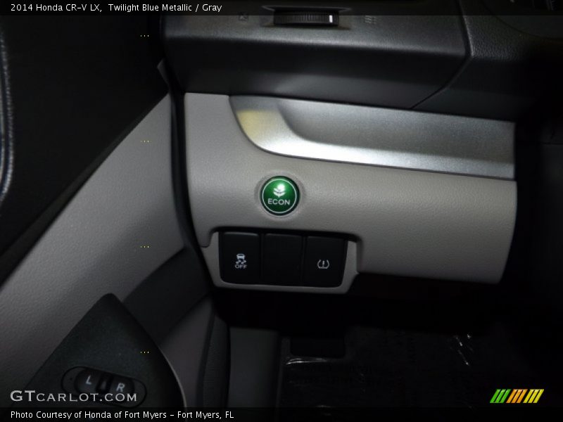 Twilight Blue Metallic / Gray 2014 Honda CR-V LX