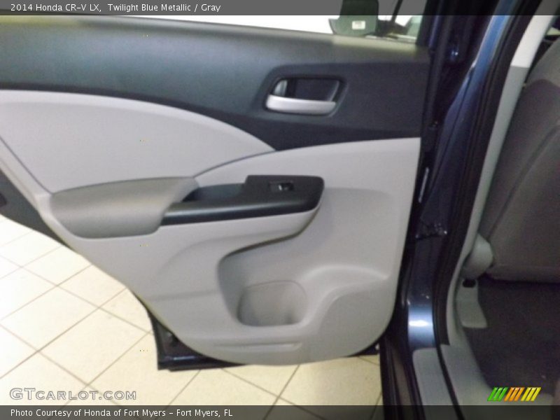 Twilight Blue Metallic / Gray 2014 Honda CR-V LX