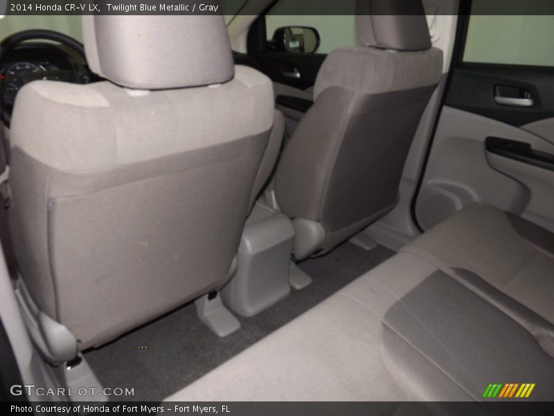 Twilight Blue Metallic / Gray 2014 Honda CR-V LX