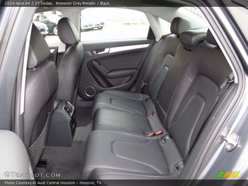 Monsoon Grey Metallic / Black 2014 Audi A4 2.0T Sedan