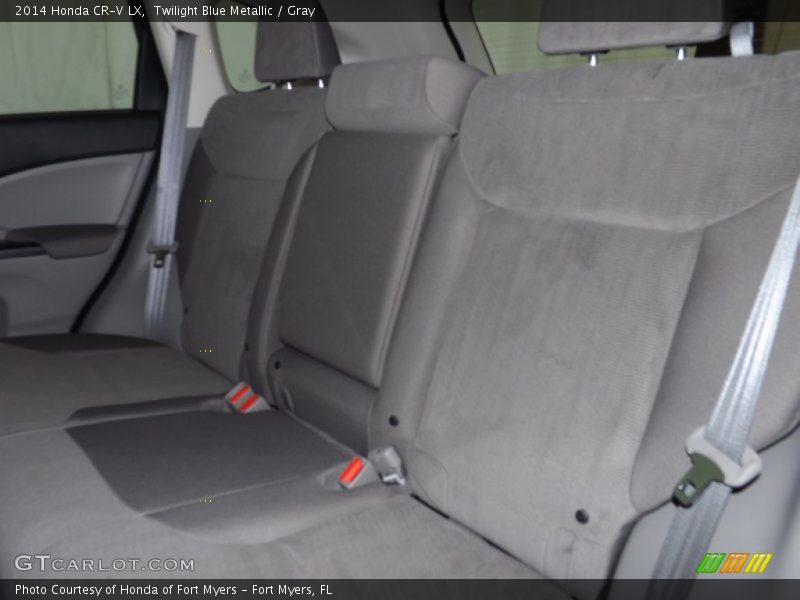 Twilight Blue Metallic / Gray 2014 Honda CR-V LX