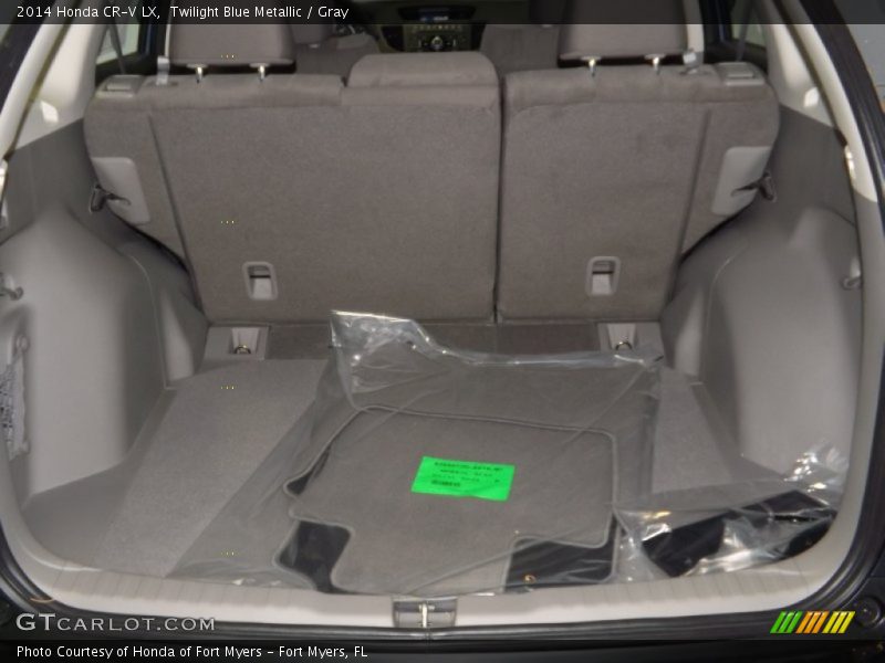 Twilight Blue Metallic / Gray 2014 Honda CR-V LX