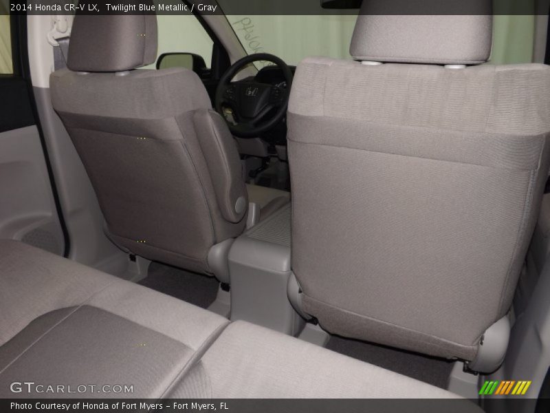 Twilight Blue Metallic / Gray 2014 Honda CR-V LX