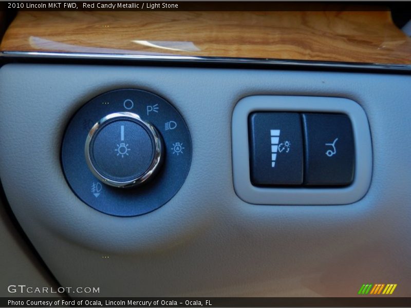 Red Candy Metallic / Light Stone 2010 Lincoln MKT FWD