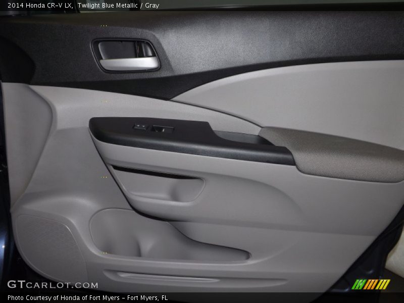 Twilight Blue Metallic / Gray 2014 Honda CR-V LX