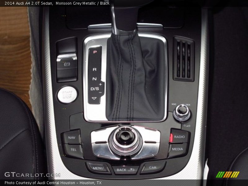 Monsoon Grey Metallic / Black 2014 Audi A4 2.0T Sedan