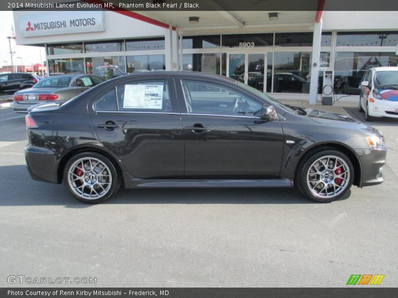  2014 Lancer Evolution MR Phantom Black Pearl