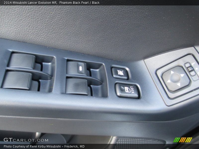 Phantom Black Pearl / Black 2014 Mitsubishi Lancer Evolution MR