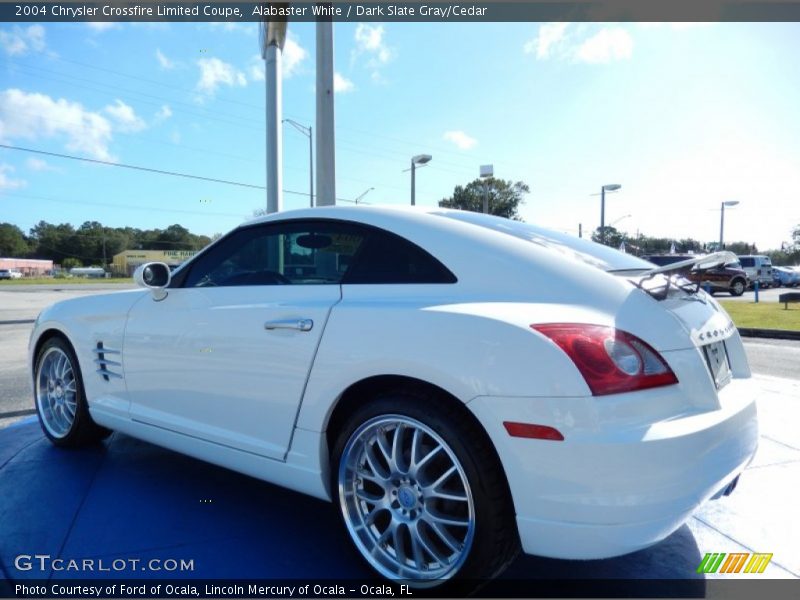 Alabaster White / Dark Slate Gray/Cedar 2004 Chrysler Crossfire Limited Coupe
