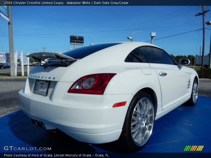 Alabaster White / Dark Slate Gray/Cedar 2004 Chrysler Crossfire Limited Coupe