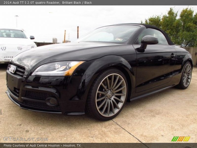 Brilliant Black / Black 2014 Audi TT S 2.0T quattro Roadster