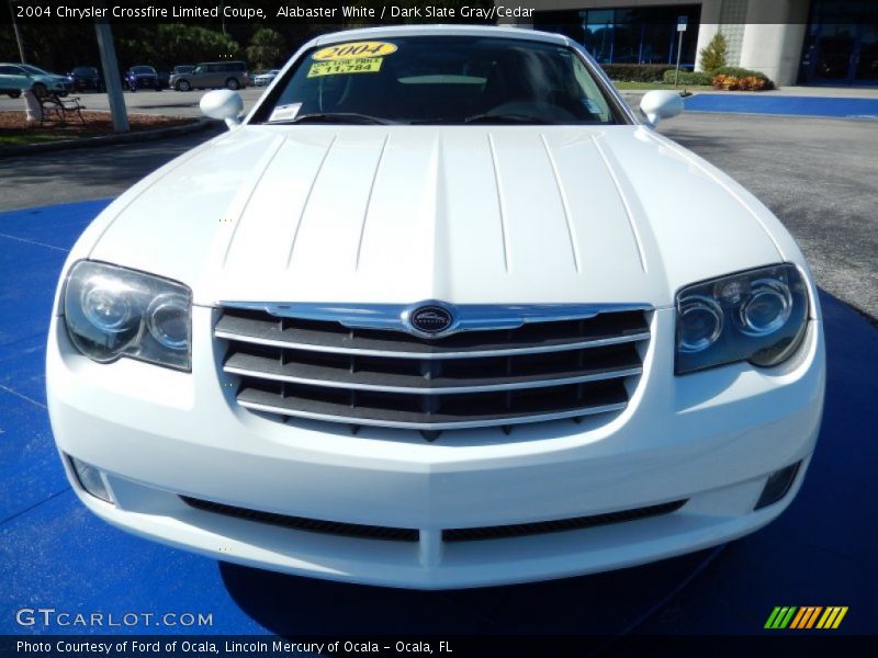 Alabaster White / Dark Slate Gray/Cedar 2004 Chrysler Crossfire Limited Coupe