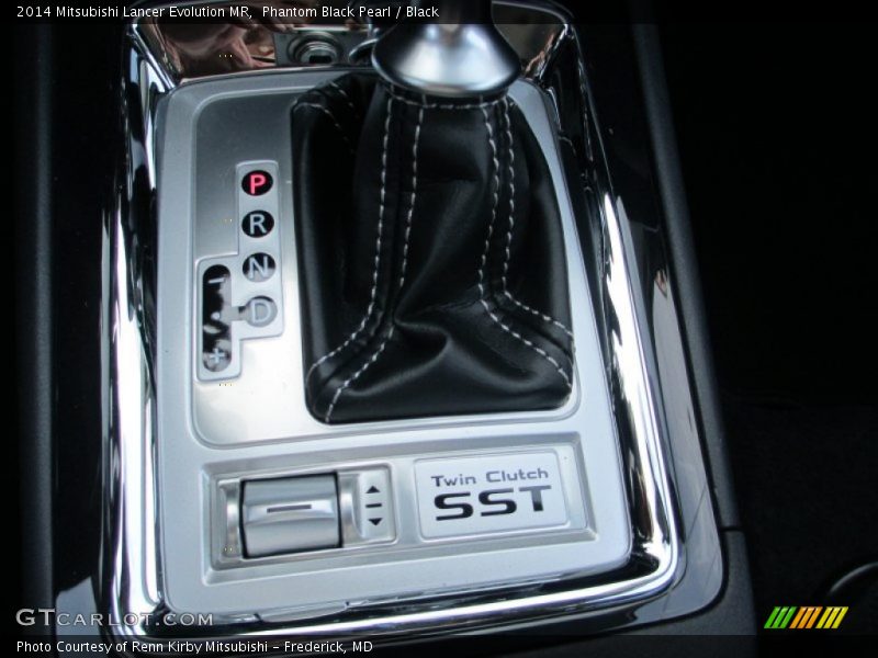 Phantom Black Pearl / Black 2014 Mitsubishi Lancer Evolution MR