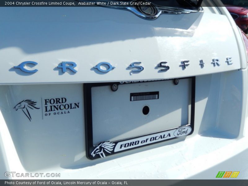 Alabaster White / Dark Slate Gray/Cedar 2004 Chrysler Crossfire Limited Coupe