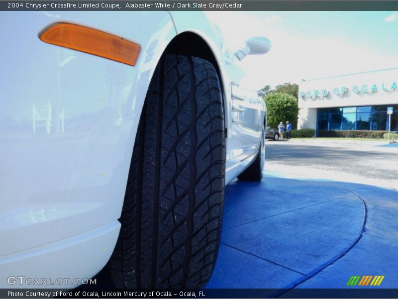 Alabaster White / Dark Slate Gray/Cedar 2004 Chrysler Crossfire Limited Coupe