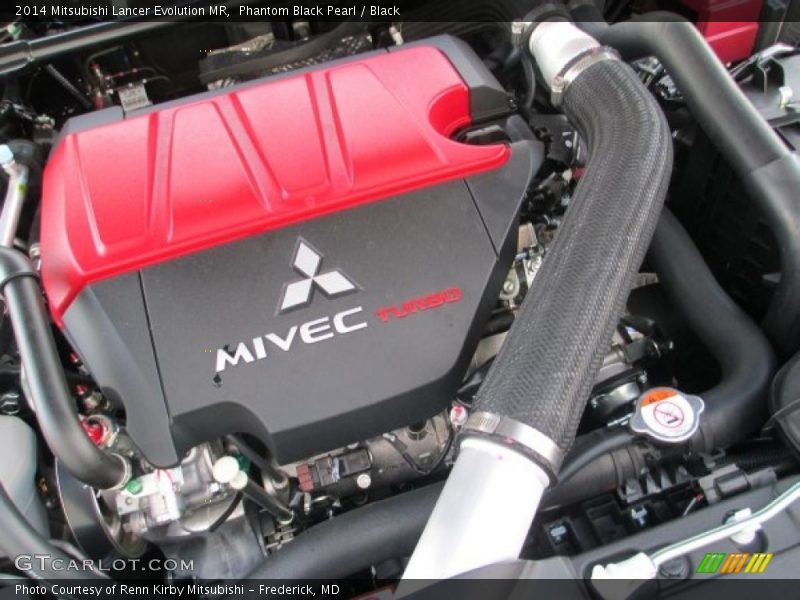 Phantom Black Pearl / Black 2014 Mitsubishi Lancer Evolution MR
