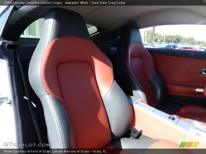 Alabaster White / Dark Slate Gray/Cedar 2004 Chrysler Crossfire Limited Coupe