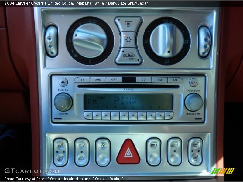 Controls of 2004 Crossfire Limited Coupe