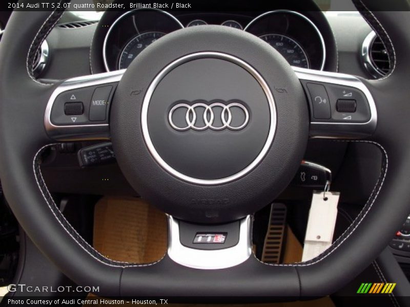 Controls of 2014 TT S 2.0T quattro Roadster