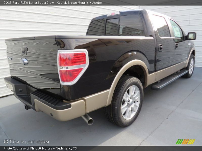 Kodiak Brown Metallic / Adobe 2013 Ford F150 Lariat SuperCrew