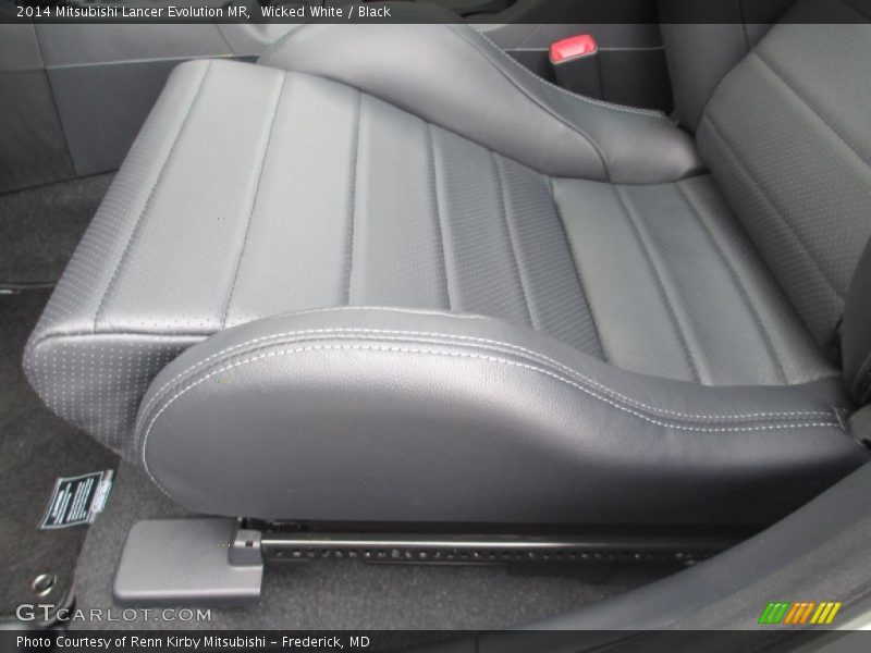 Front Seat of 2014 Lancer Evolution MR