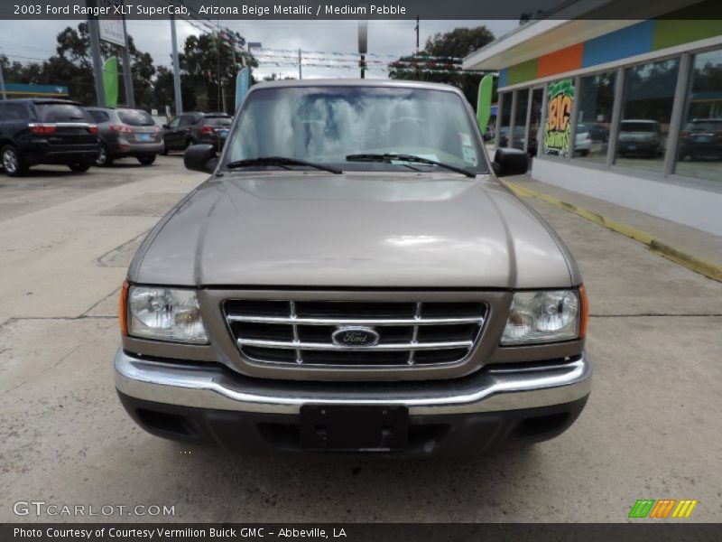 Arizona Beige Metallic / Medium Pebble 2003 Ford Ranger XLT SuperCab