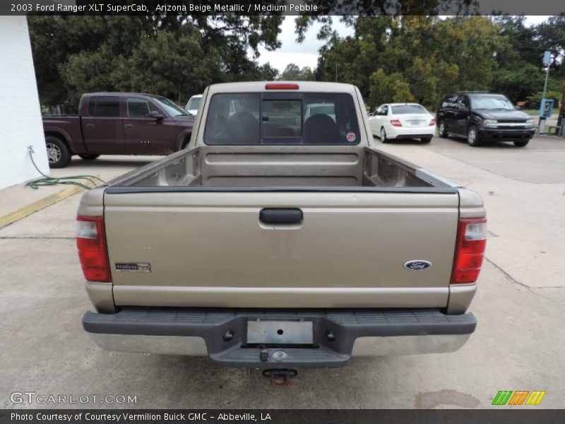 Arizona Beige Metallic / Medium Pebble 2003 Ford Ranger XLT SuperCab