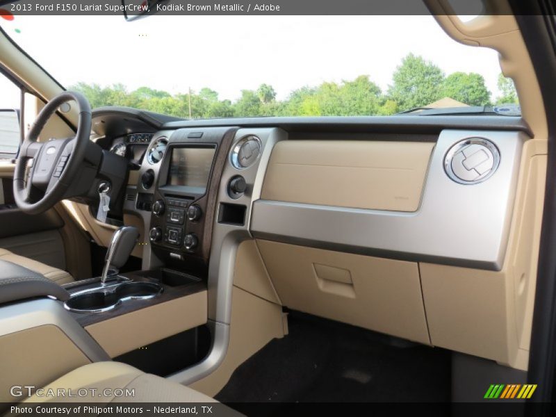 Kodiak Brown Metallic / Adobe 2013 Ford F150 Lariat SuperCrew