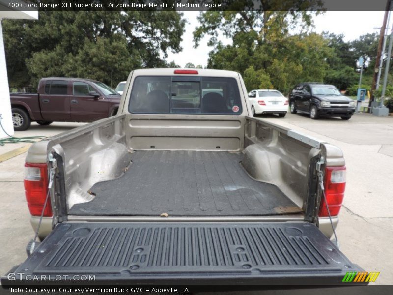 Arizona Beige Metallic / Medium Pebble 2003 Ford Ranger XLT SuperCab