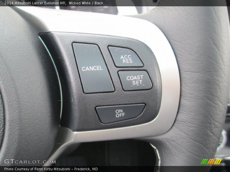 Controls of 2014 Lancer Evolution MR