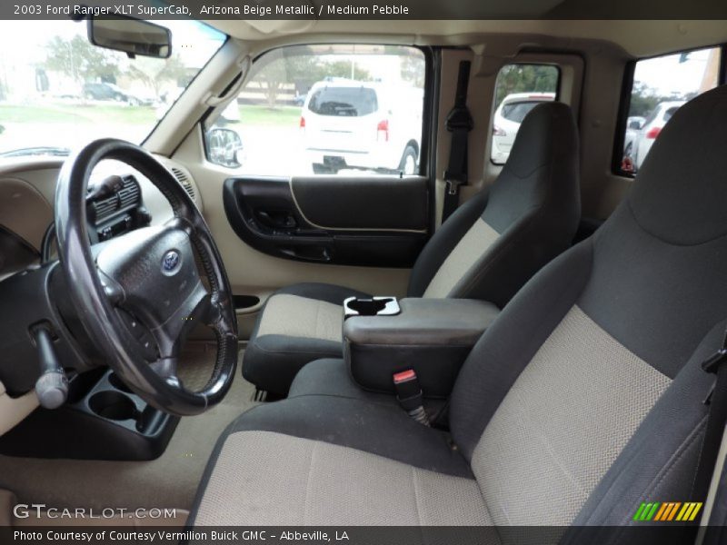 Arizona Beige Metallic / Medium Pebble 2003 Ford Ranger XLT SuperCab