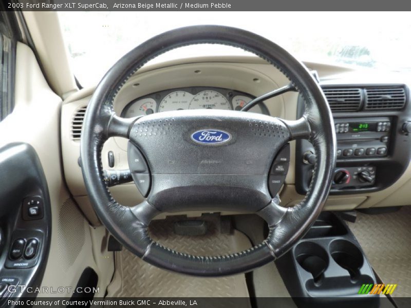 Arizona Beige Metallic / Medium Pebble 2003 Ford Ranger XLT SuperCab