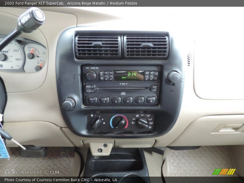 Arizona Beige Metallic / Medium Pebble 2003 Ford Ranger XLT SuperCab