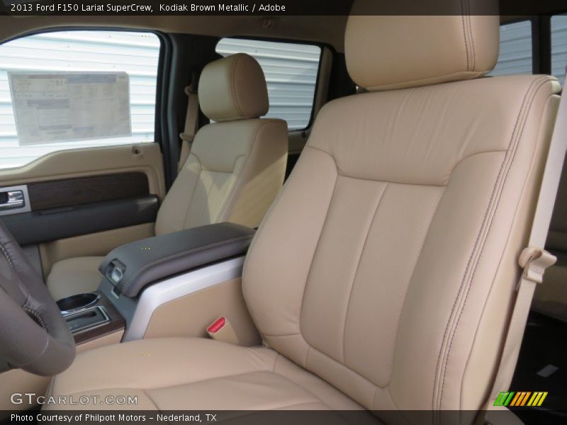 Kodiak Brown Metallic / Adobe 2013 Ford F150 Lariat SuperCrew