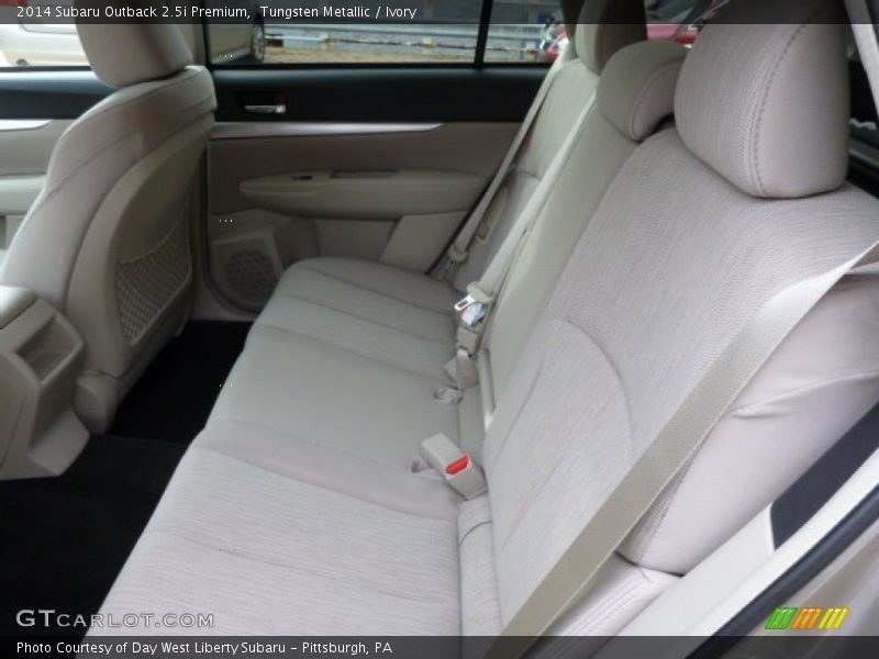 Tungsten Metallic / Ivory 2014 Subaru Outback 2.5i Premium