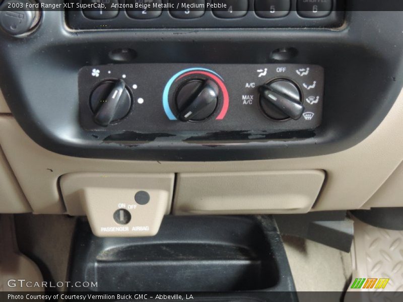 Arizona Beige Metallic / Medium Pebble 2003 Ford Ranger XLT SuperCab