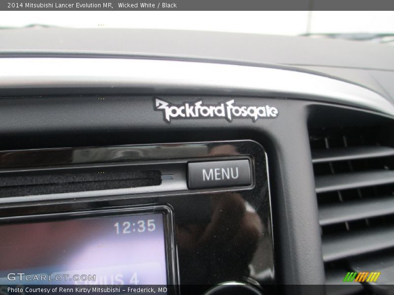 Wicked White / Black 2014 Mitsubishi Lancer Evolution MR