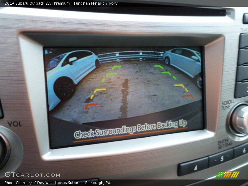 Tungsten Metallic / Ivory 2014 Subaru Outback 2.5i Premium