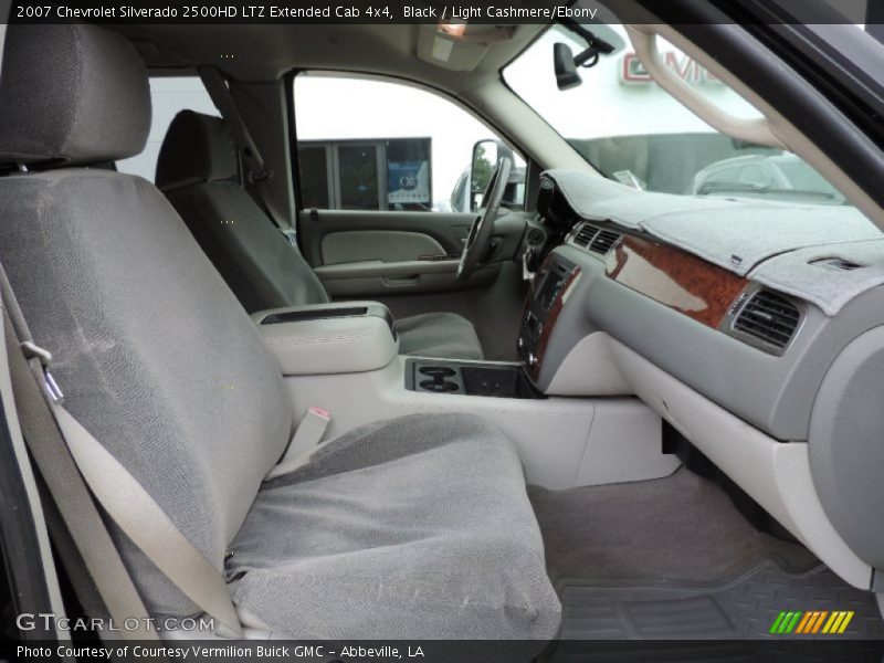 Black / Light Cashmere/Ebony 2007 Chevrolet Silverado 2500HD LTZ Extended Cab 4x4