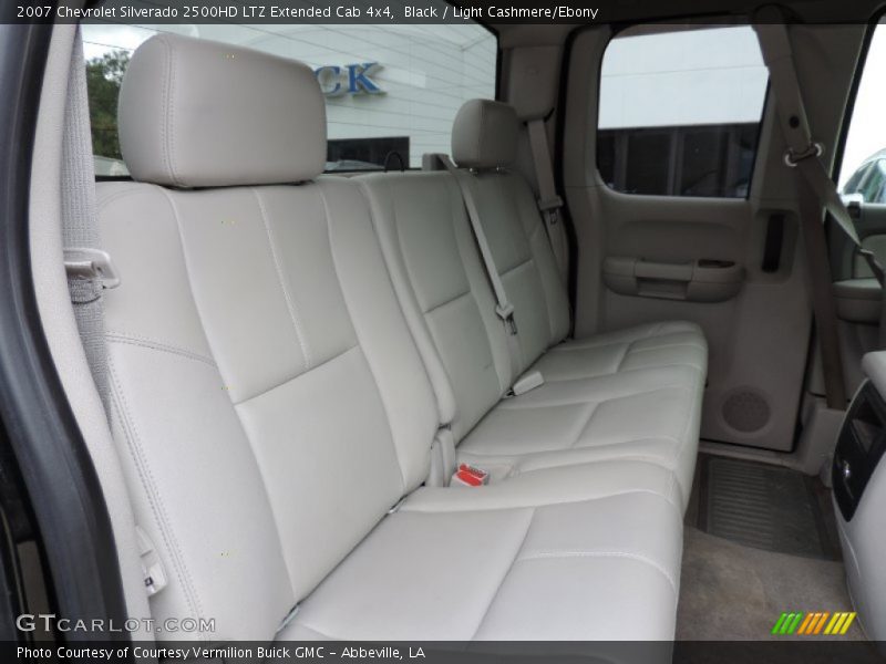 Black / Light Cashmere/Ebony 2007 Chevrolet Silverado 2500HD LTZ Extended Cab 4x4