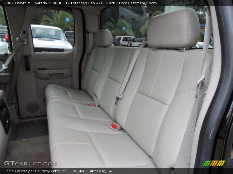 Black / Light Cashmere/Ebony 2007 Chevrolet Silverado 2500HD LTZ Extended Cab 4x4