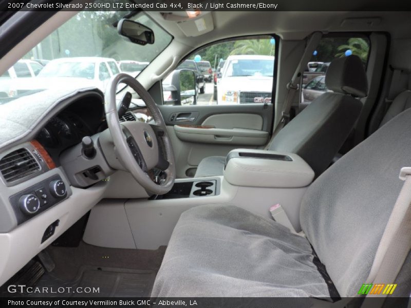 Black / Light Cashmere/Ebony 2007 Chevrolet Silverado 2500HD LTZ Extended Cab 4x4