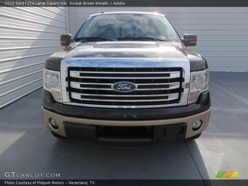 Kodiak Brown Metallic / Adobe 2013 Ford F150 Lariat SuperCrew