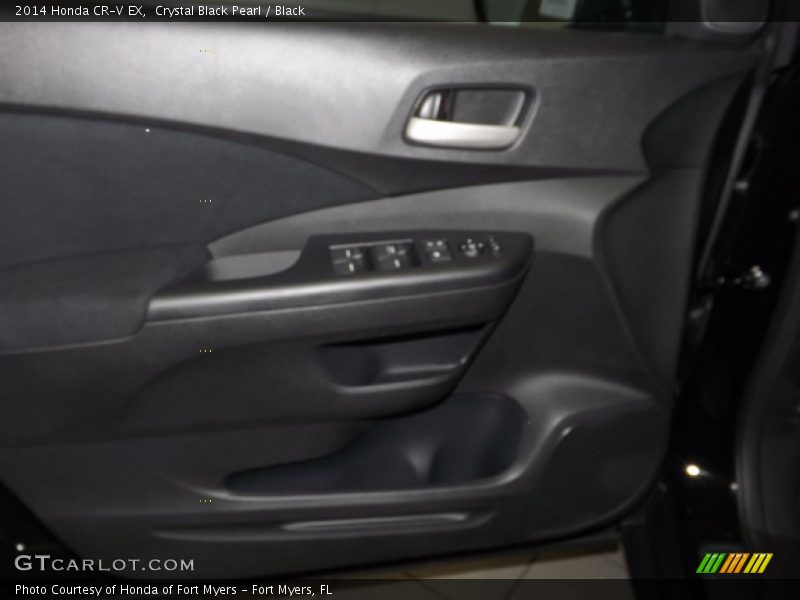 Crystal Black Pearl / Black 2014 Honda CR-V EX
