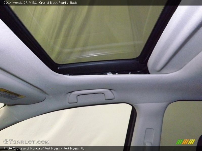 Crystal Black Pearl / Black 2014 Honda CR-V EX