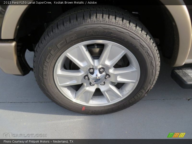 Kodiak Brown Metallic / Adobe 2013 Ford F150 Lariat SuperCrew