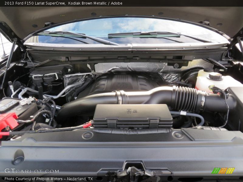 Kodiak Brown Metallic / Adobe 2013 Ford F150 Lariat SuperCrew