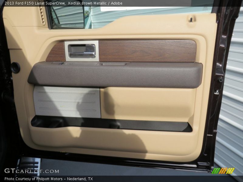 Kodiak Brown Metallic / Adobe 2013 Ford F150 Lariat SuperCrew