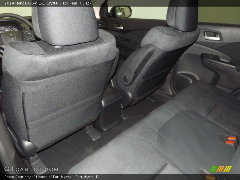 Crystal Black Pearl / Black 2014 Honda CR-V EX