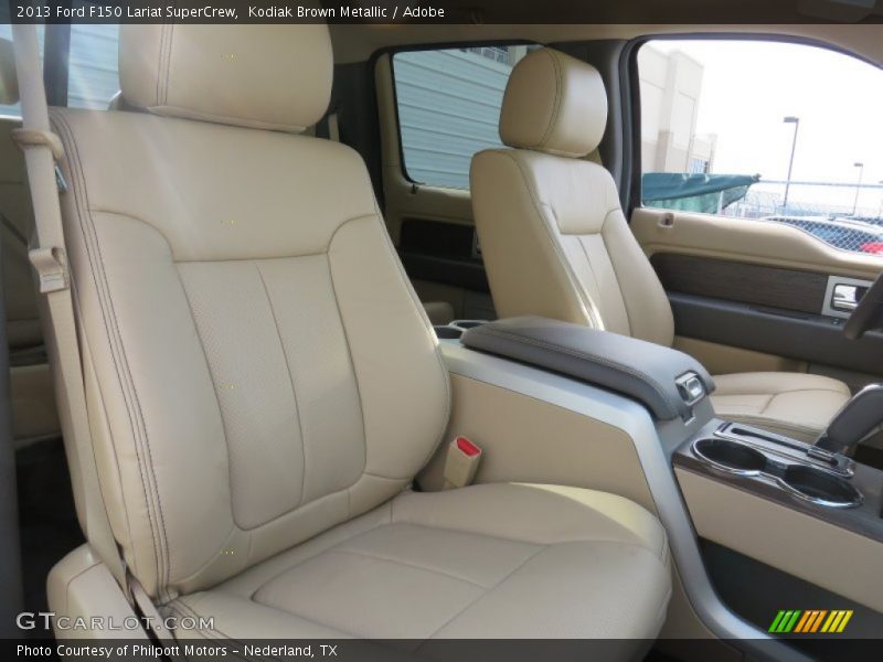 Kodiak Brown Metallic / Adobe 2013 Ford F150 Lariat SuperCrew